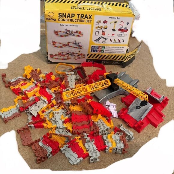 Snap Trax Construction Stem Set *Read* - Picture 2 of 9